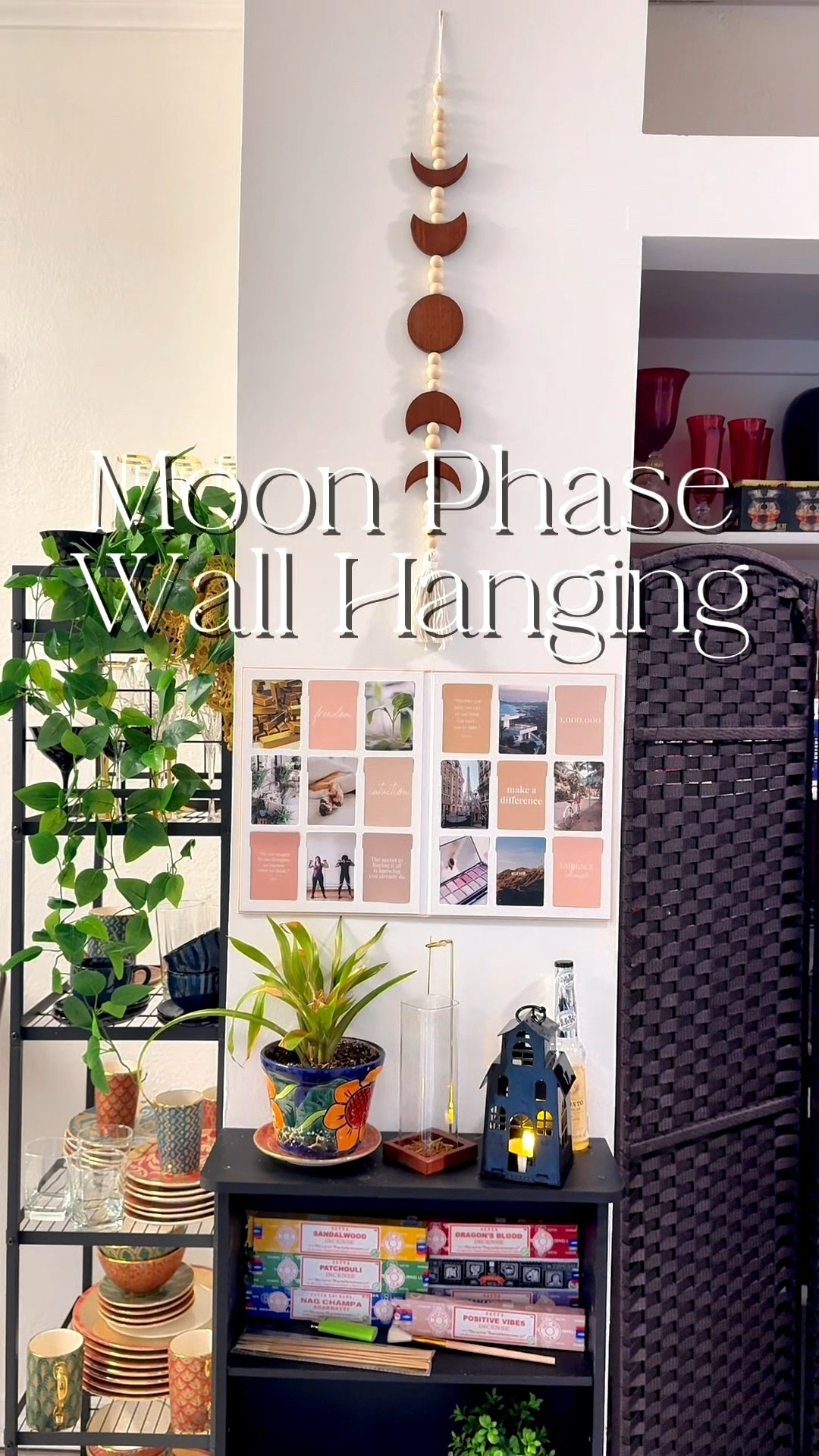 I love this moon phase wall hanging from Amazon.🌔 This is the same brand that made the witches bells for the door knobs that I love.🔔

#LTKHome #LTKOver40 #LTKBeauty