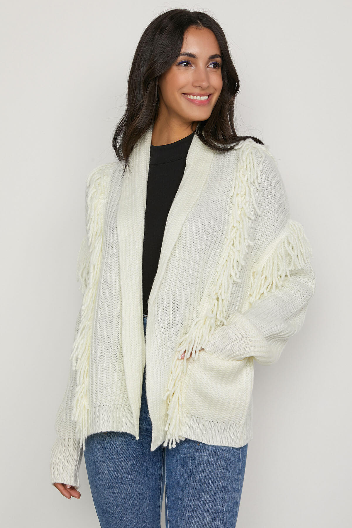 Six Fifty Fringe Sweater | Social Threads