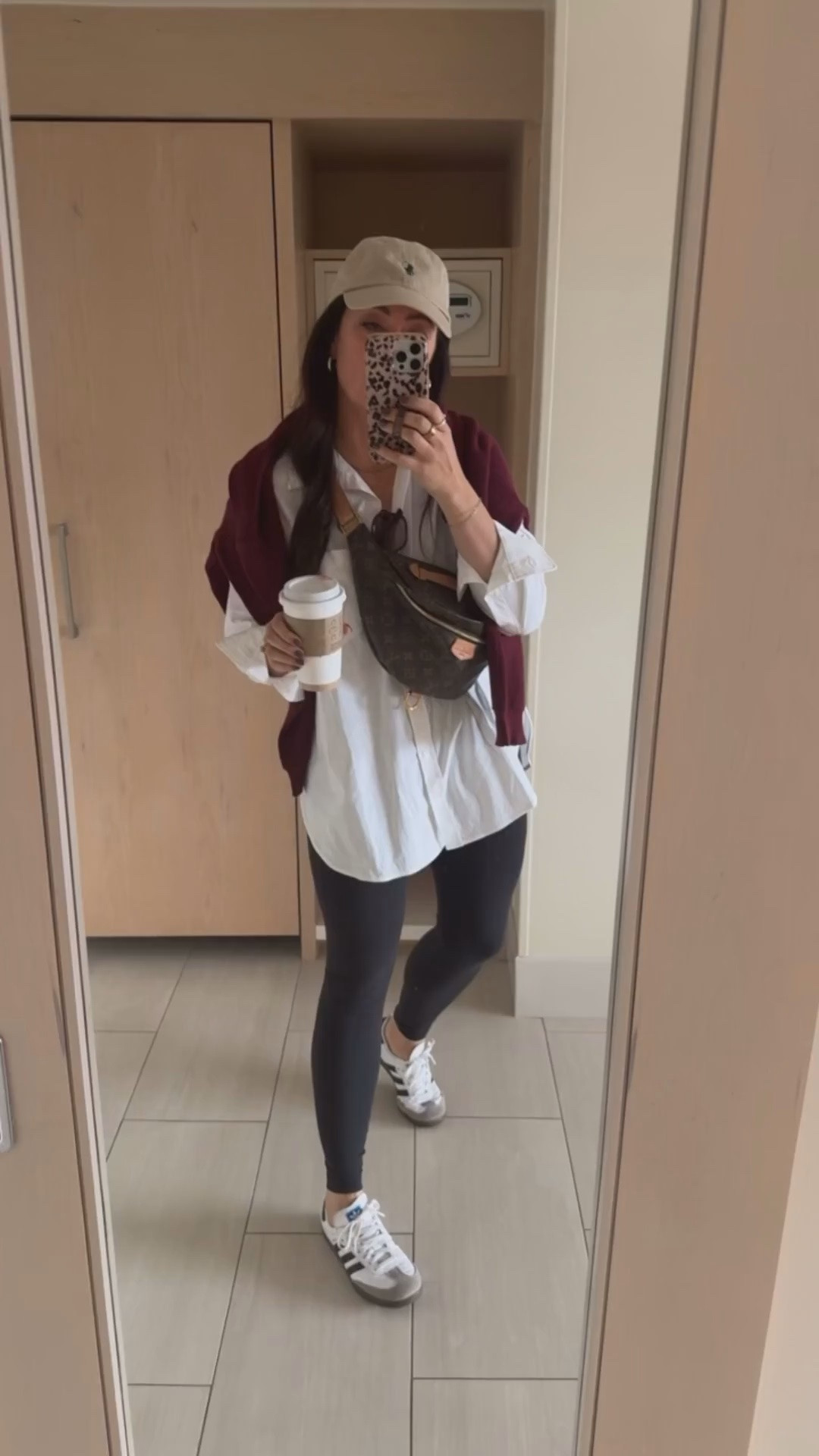 • large red sweater for an oversized fit
• size small white shirt - runs oversized 
• size 6 leggings 
• size down 1/2 size in sneakers 

#LTKFindsUnder50 #LTKSeasonal #LTKTravel

#LTKootd #LTKgrwm #LTKdayinmylife