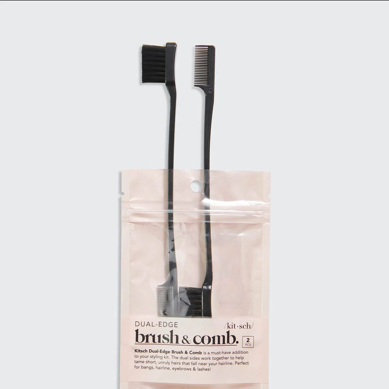 Dual Edge Brush & Comb by KITSCH | Kitsch