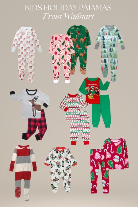 How cute are these Holiday PJs for the little ones! Walmart has the most comfy fashion finds for kids!🎄✨

#LTKbaby #LTKSeasonal #LTKHoliday