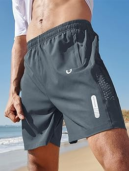 NORTHYARD Men's Athletic Running Shorts Gym Workout Shorts 7"/ 9"/ 5" Quick Dry Lightweight Sport... | Amazon (US)
