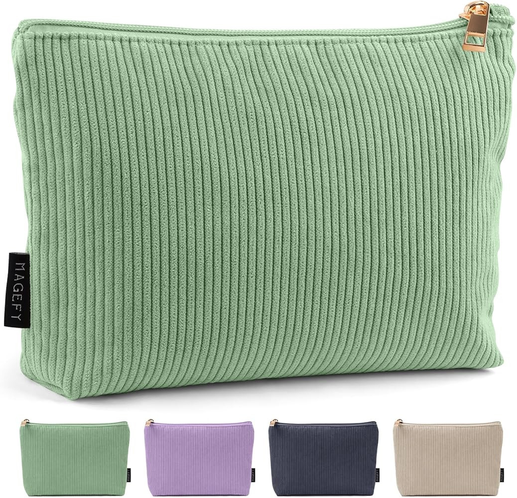 MAGEFY Makeup Bag Small Cosmetic Bag for Women | Amazon (US)