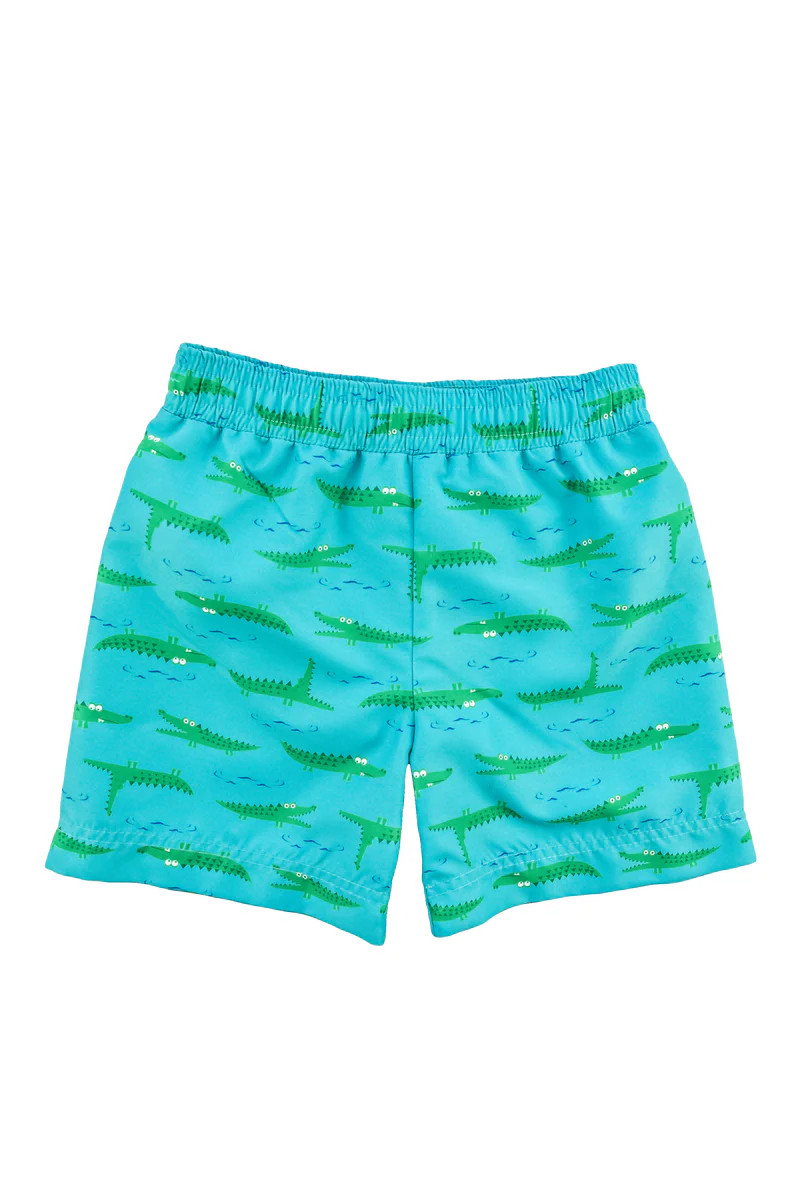 Alligator Print Swim Trunk | Florence Eiseman