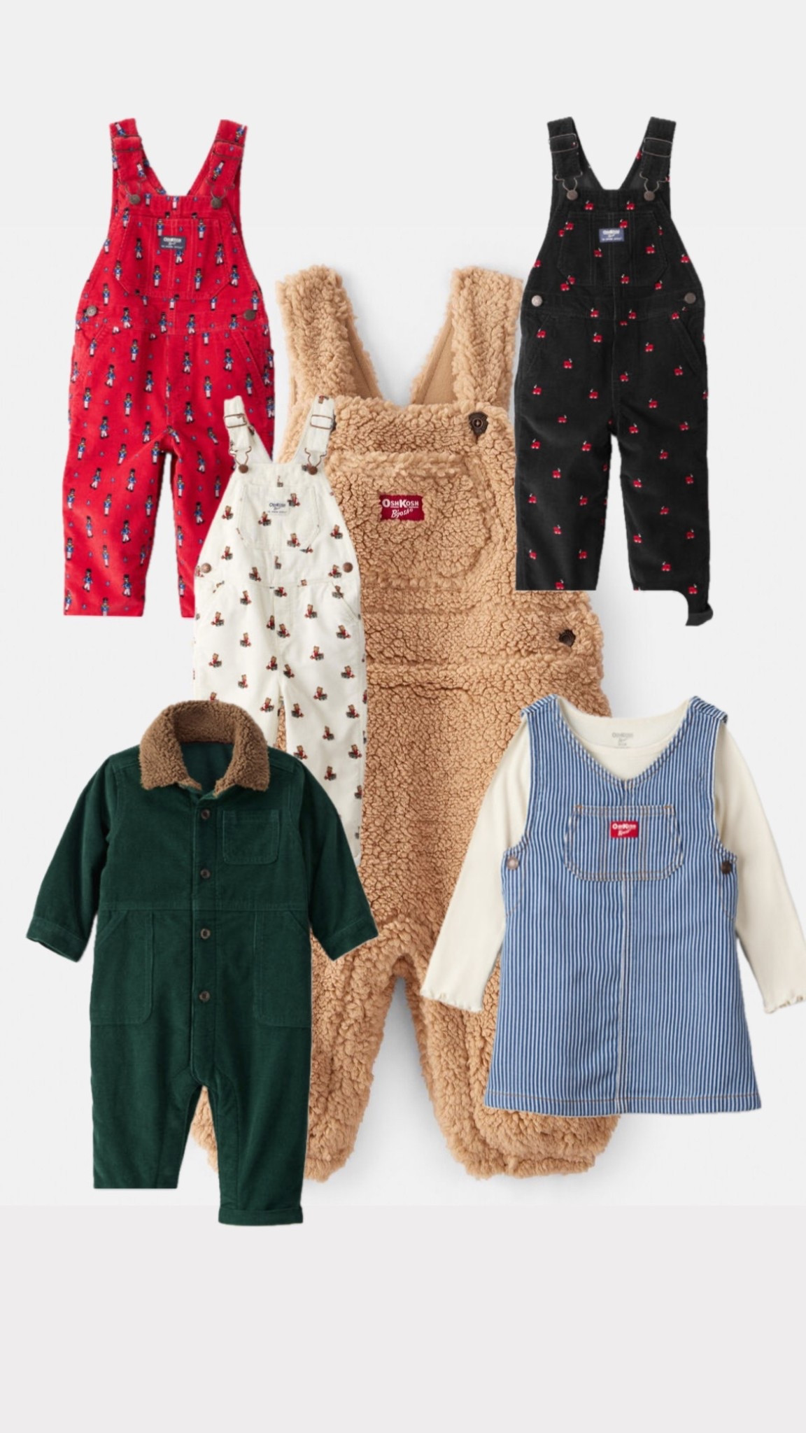 Vintage Holiday Oshkosh🚂

I listed all of these pieces in both baby and toddler sizes! They are made of vintage dreams🫶🏼 Grab them while you can — they’re selling out fast! 🧸🚂🎄 (If you don’t see an item listed, it’s likely sold out online 🥺 but I’ve personally had success shopping in-store for some of the sold out items myself!) 

#LTKKids #LTKBaby #LTKHoliday