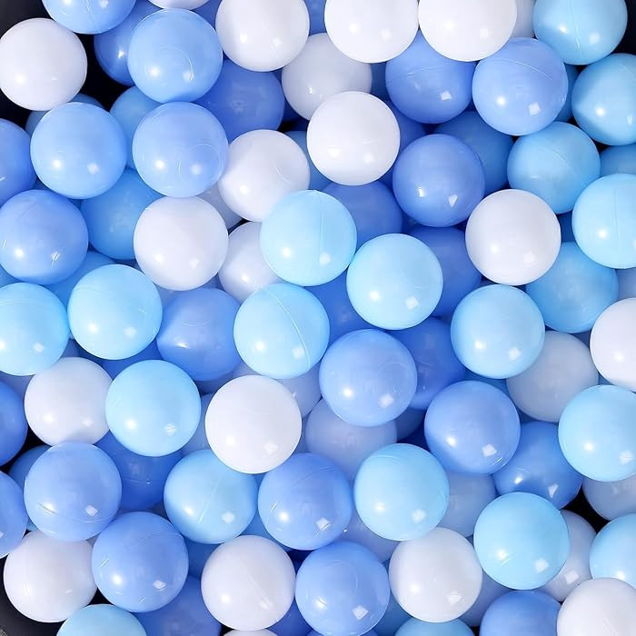MoonxHome Ball Pit Balls for Toddlers, BPA Free Crush Proof Plastic Toy Balls for Ball Pit, Child... | Amazon (US)