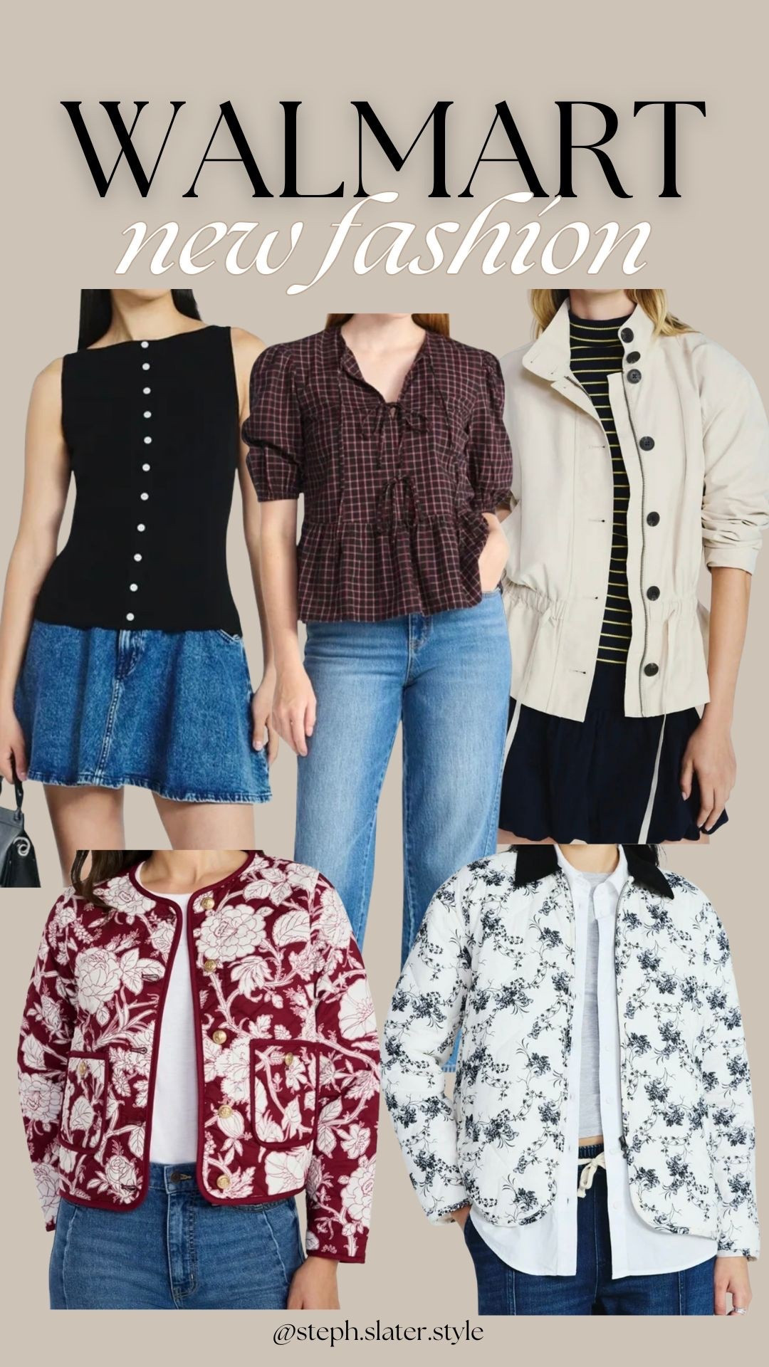 The cutest new fashion from Walmart. Perfect winter to spring transition pieces. 

#LTKSeasonal #LTKOver40 #LTKFindsUnder50