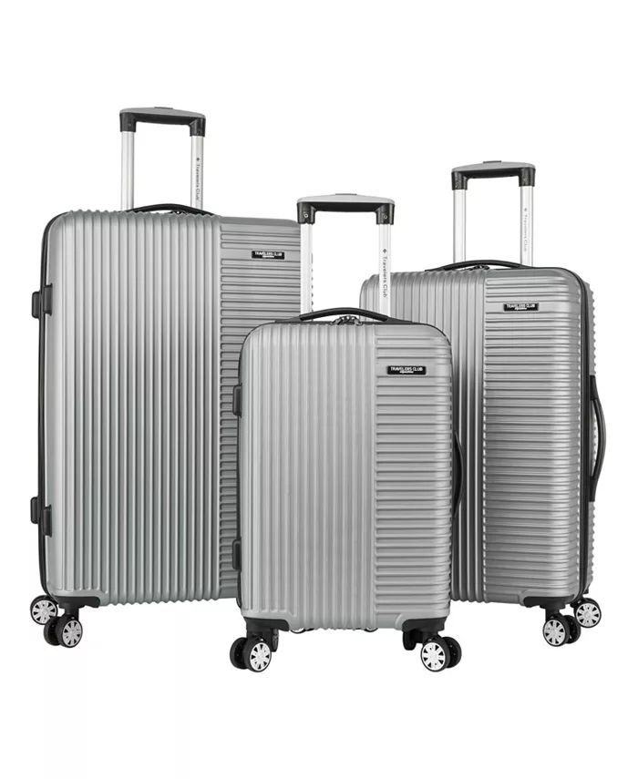 Travelers Club Basette 3-Pc. Hardside Luggage Set, Created for Macy's - Macy's | Macy's