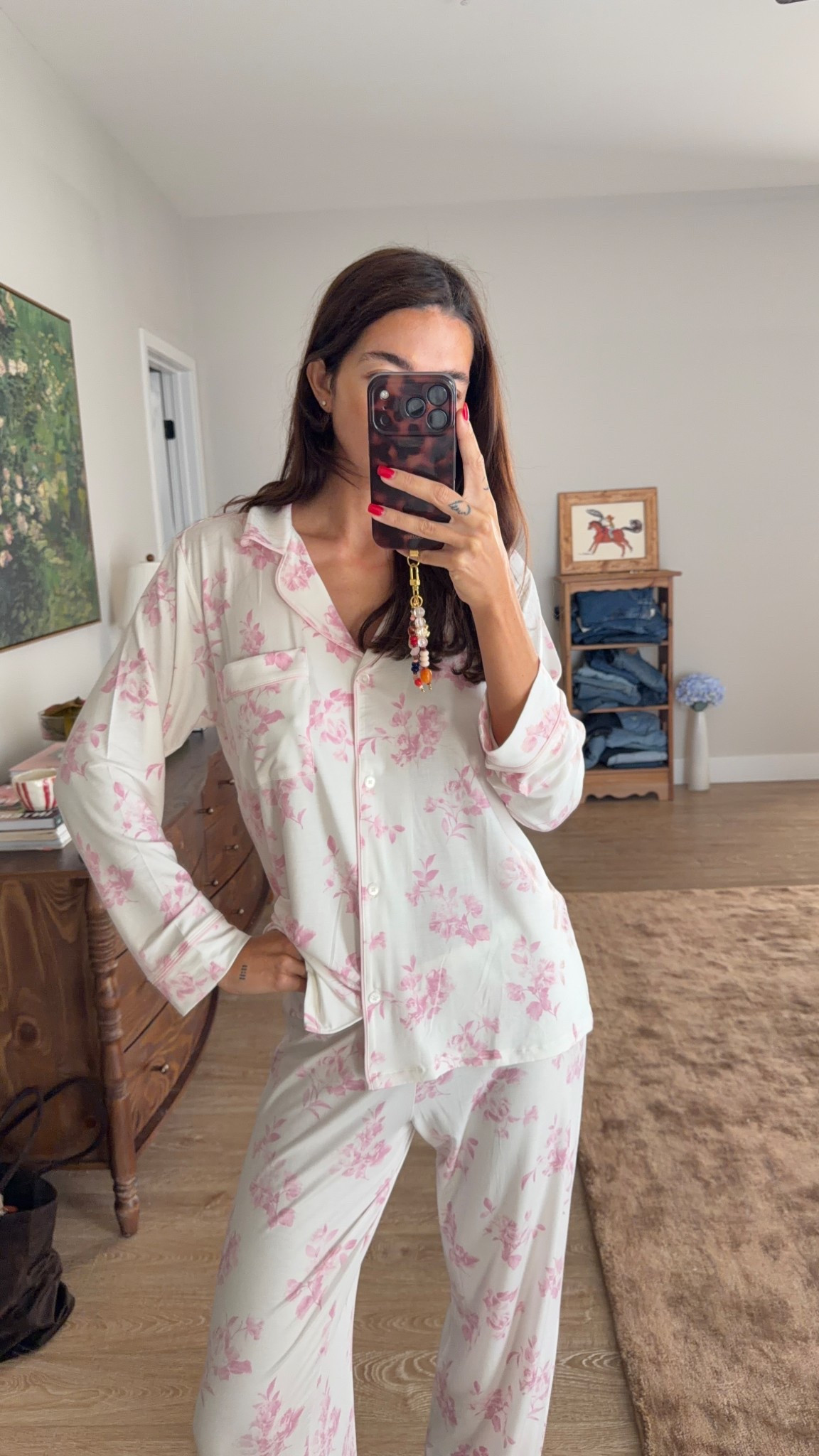 Spring pajama set! Wearing a S and tall girl friendly! A perfect Mother’s Day gift also!

#LTKmorningroutine #LTKSeasonal #LTKMothersDay