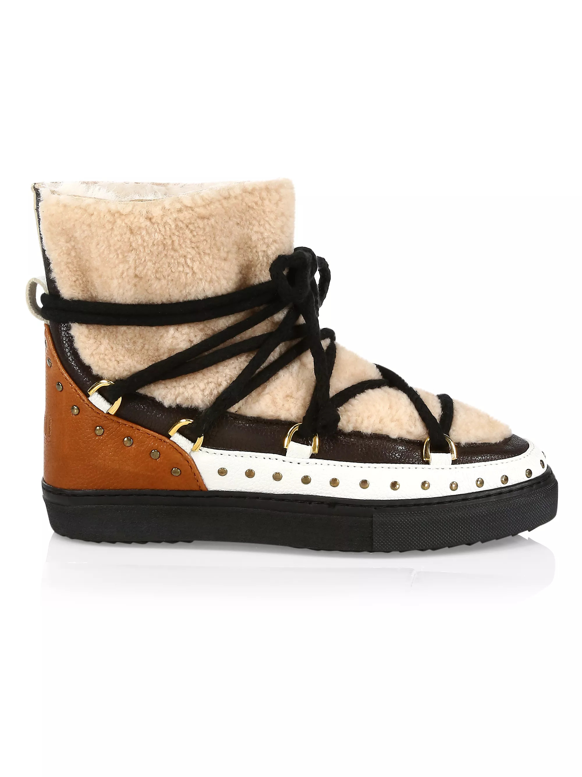Curly Rock Shearling Sneaker Boots | Saks Fifth Avenue