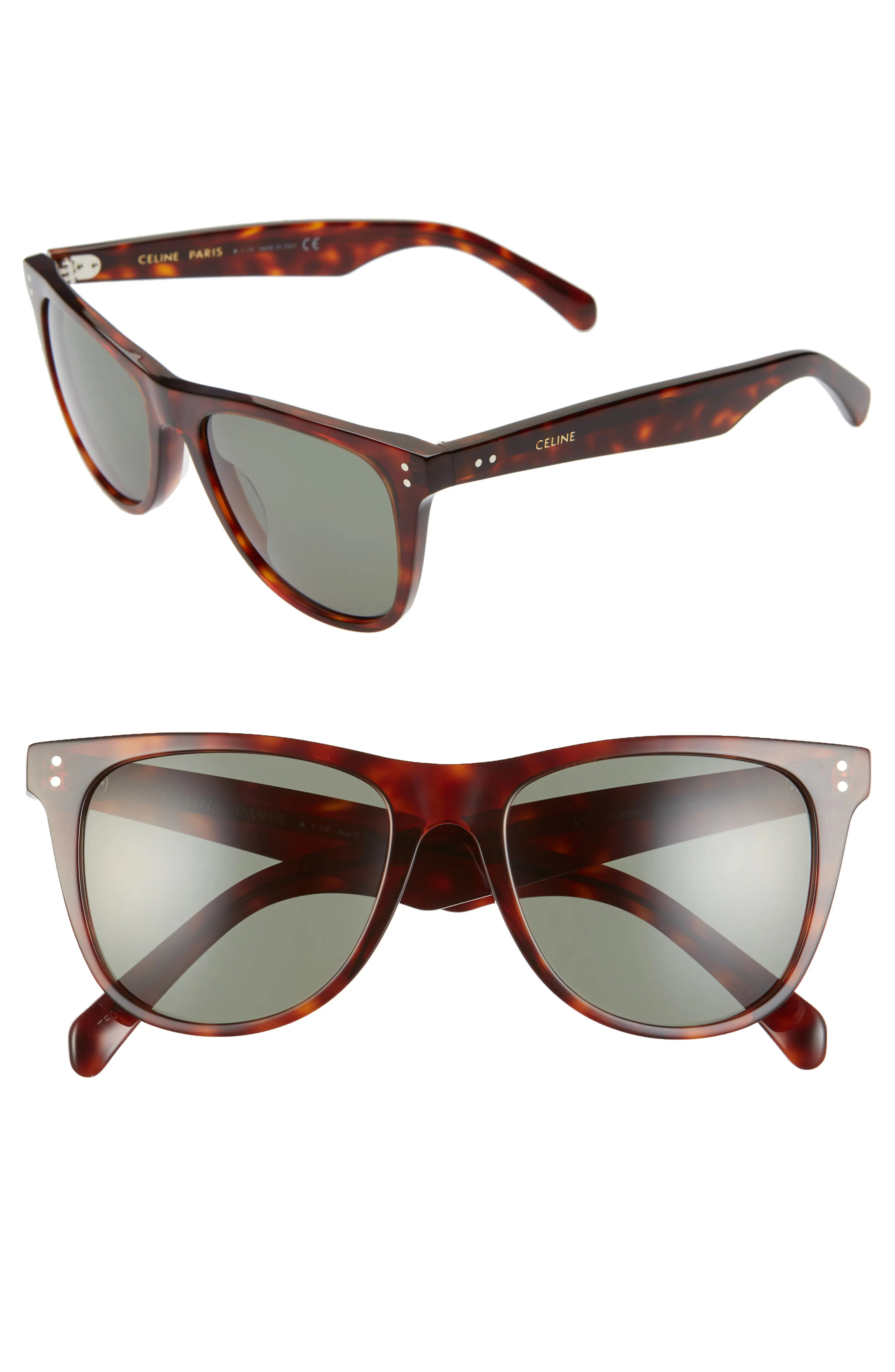 54mm Round Sunglasses | Nordstrom