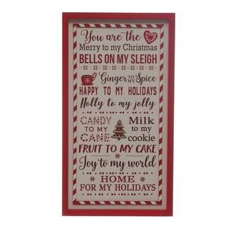 Merry to My Christmas Wall Hanging by Ashland® | Michaels Stores