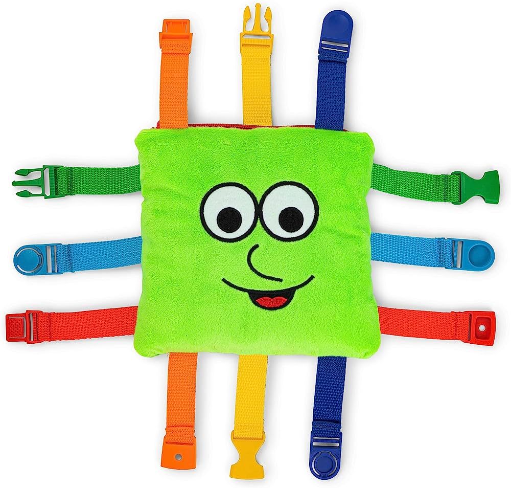 Buckle Toys - Buster Square - Learning Activity Toy - Develop Fine Motor Skills and Problem Solvi... | Amazon (US)