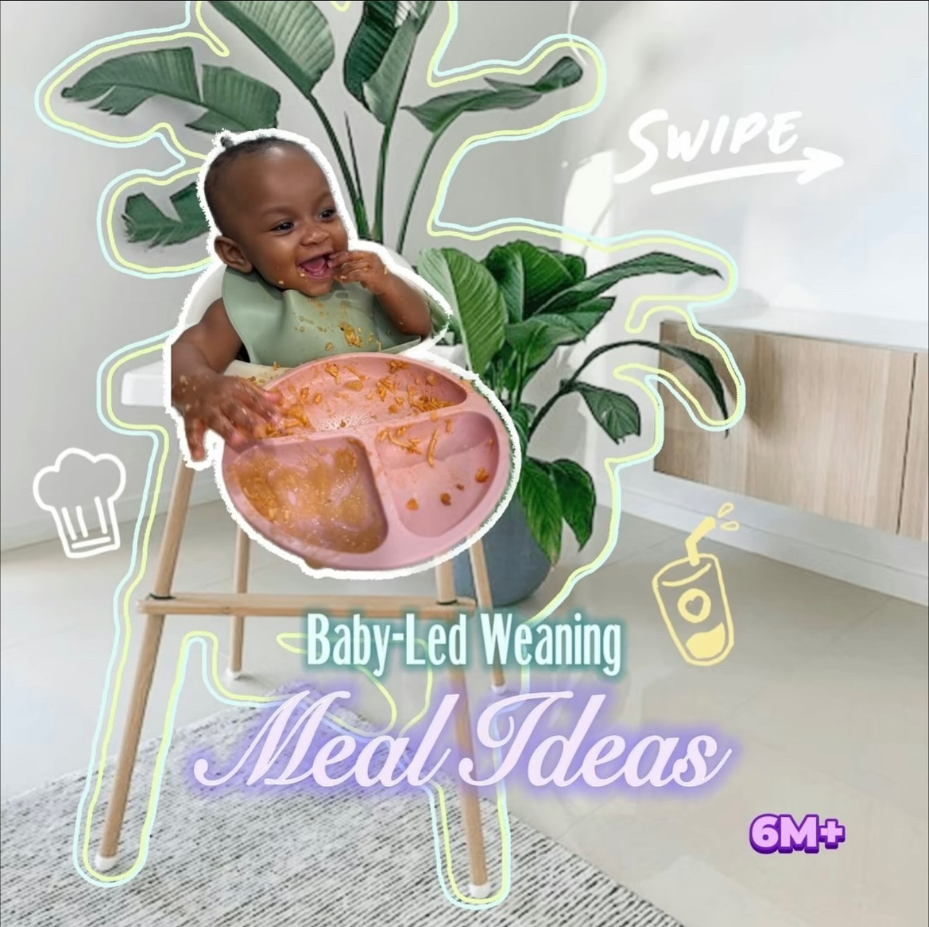 Starting baby-led weaning has been such an exciting milestone! We started immediately at 6 months because baby girl was showing all signs of readiness plus she was HUNGRY! Lol 

Here are a few of our favorite BLW meals lately!

Instead of purees, she explores soft, whole foods that are safe for little hands to grab and taste. It’s all about letting them lead the way by allowing them to build their independence, confidence, and curiosity around food. 

I can’t lie. I was definitely a nervous wreck in the beginning but the anxiety truly does get better with time. 😅 Huge shoutout to @iamtyradavis for always being there whenever I immediately panicked🫶🏾

We are on the road to tasting our first 100 foods!👏🏾

Don’t forget to share & save this post for some inspo later!✨

—
#DrKelz #babyledweaning #BLW #babyledweaningmealideas #momtips #firsttimemom #babyledweaningideas