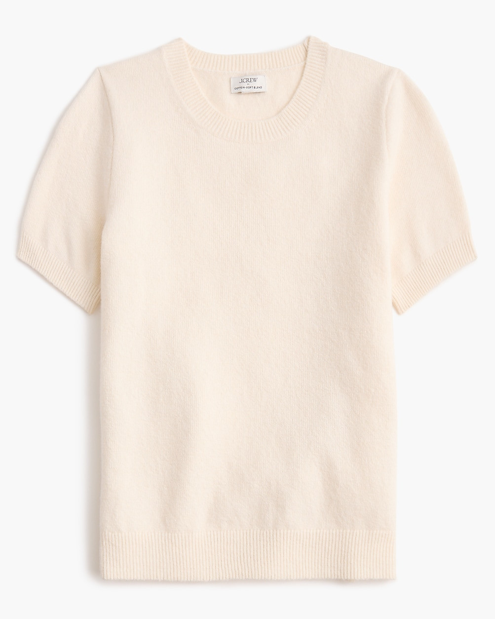 Short-sleeve sweater in cotton-soft blend | J.Crew Factory