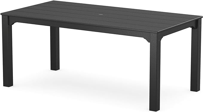 Martha Stewart MSDT3872-T16BL Dining Table, Black | Amazon (US)