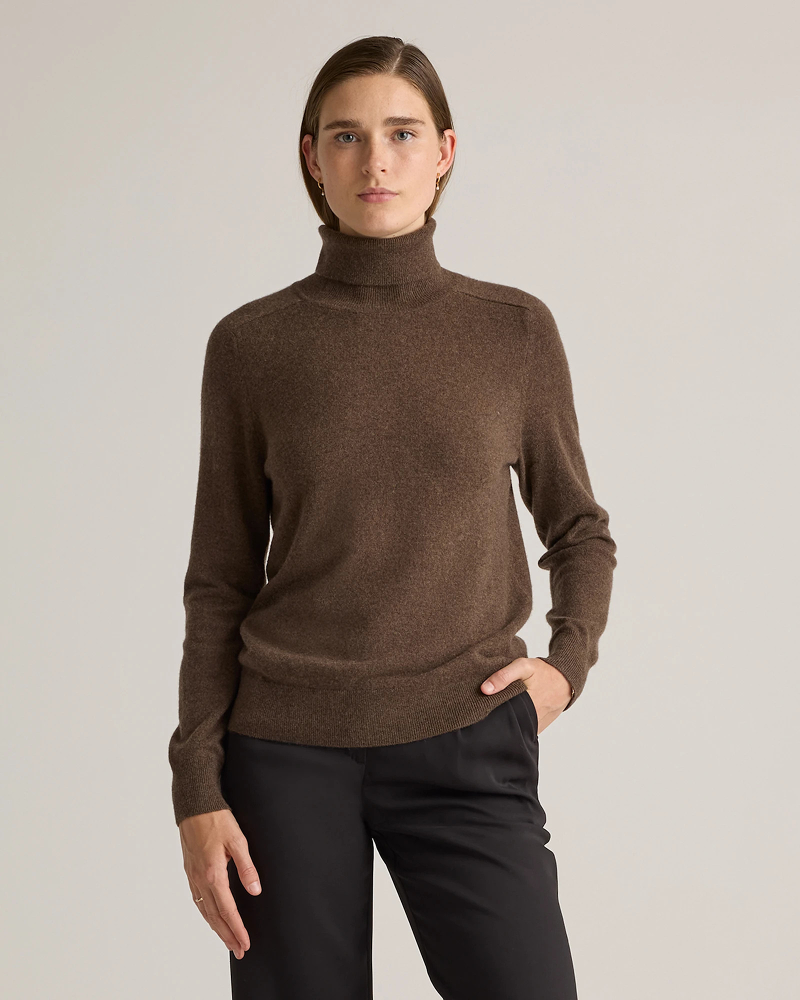 Mongolian Cashmere Turtleneck Sweater | Quince