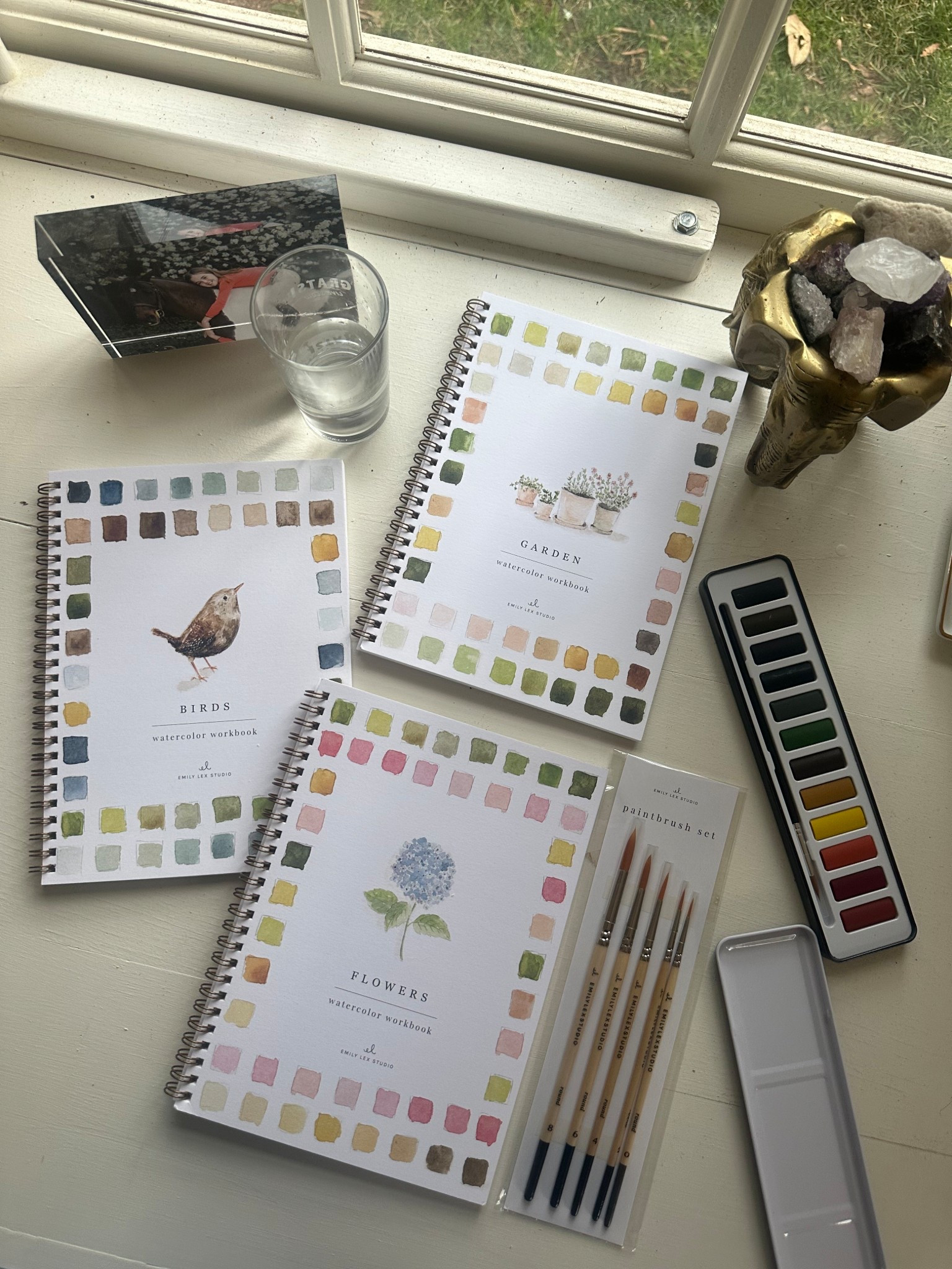 I am so excited to start a new creative hobby thanks to these fabulous watercolor workbooks from @emilylexstudio. These are coming with me on my next vacation too. 

#LTKFamily #LTKTravel #LTKHome
