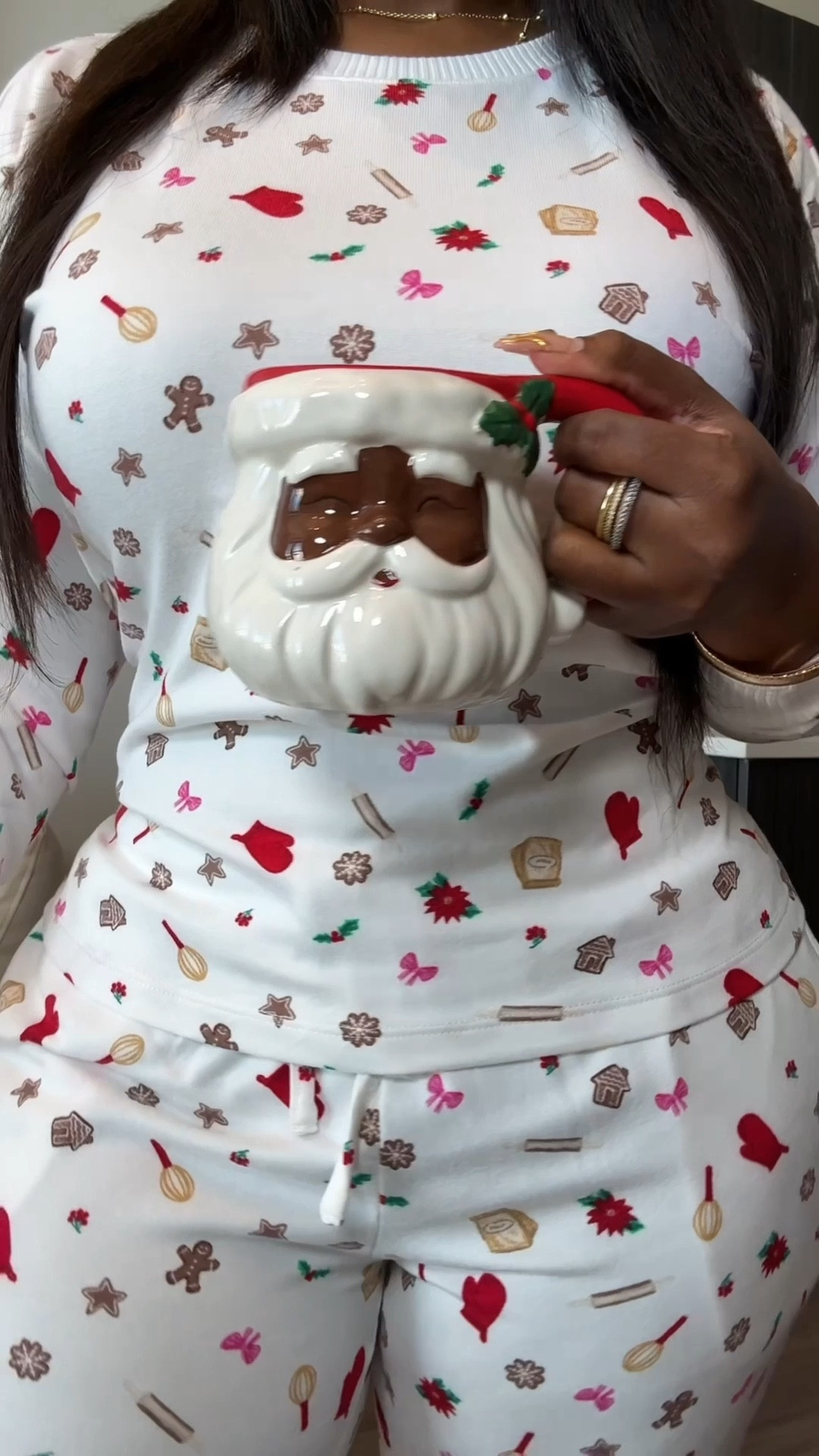 Cozy, cute, and under $40! 🎁 These Walmart holiday finds feel way more expensive than they are buttery soft lounge sets + the perfect fleece hoodie for gifting or staying in style.

I’m wearing a size M in all 🎀 
The Santa mugs are not online just yet !!

#LTKGiftGuide #LTKSeasonal #LTKFindsUnder50