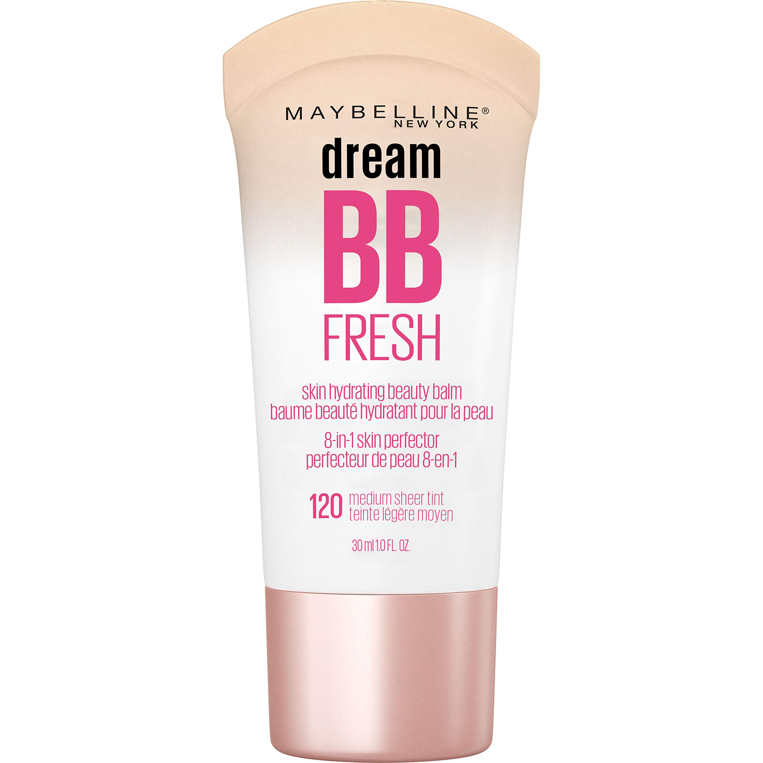 Maybelline Dream Fresh Skin Hydrating BB cream, 8-in-1 Skin Perfecting Beauty Balm with Broad Spe... | Amazon (US)