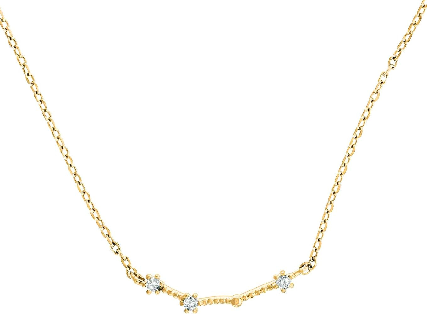 PAVOI 14K Gold Plated Astrology Constellation Horoscope Zodiac Necklace 16-18" | Amazon (US)
