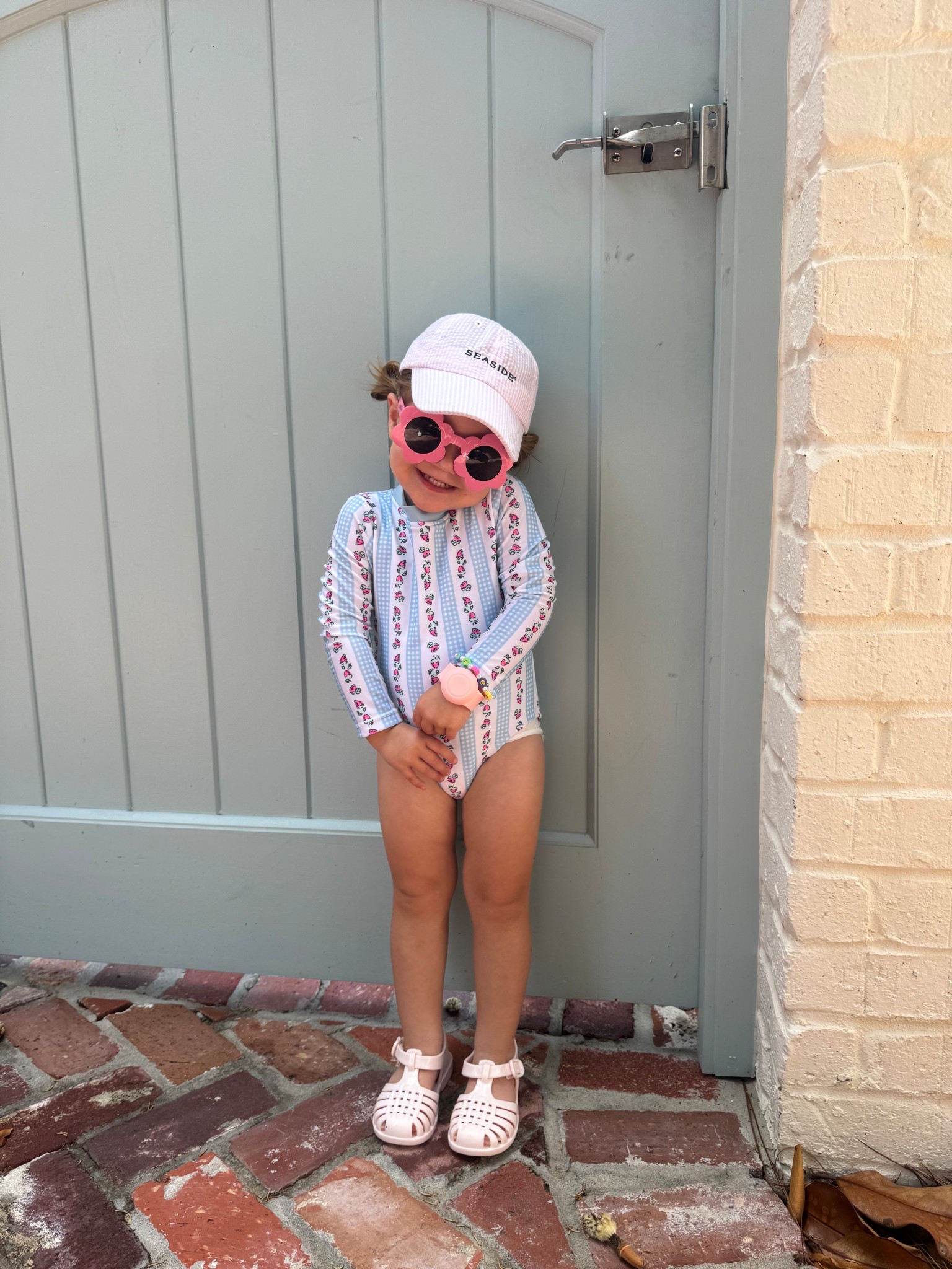 cannot believe the cutest suit ever for littles is under $10! Comes in 2 colorways and has the CUTEST back!

Also linked her little “watch” that’s actually an AirTag! my sister always has them wear these when traveling and the kids think they’re so cool.

Toddler swim
Vacation


#LTKSummerEdit #LTKSwim #LTKBaby