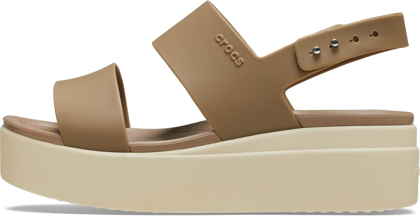 Crocs Women’s Brooklyn Low Wedges, Platform Sandals | Amazon (US)