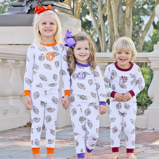 Game Day Football Pajamas | Classic Whimsy