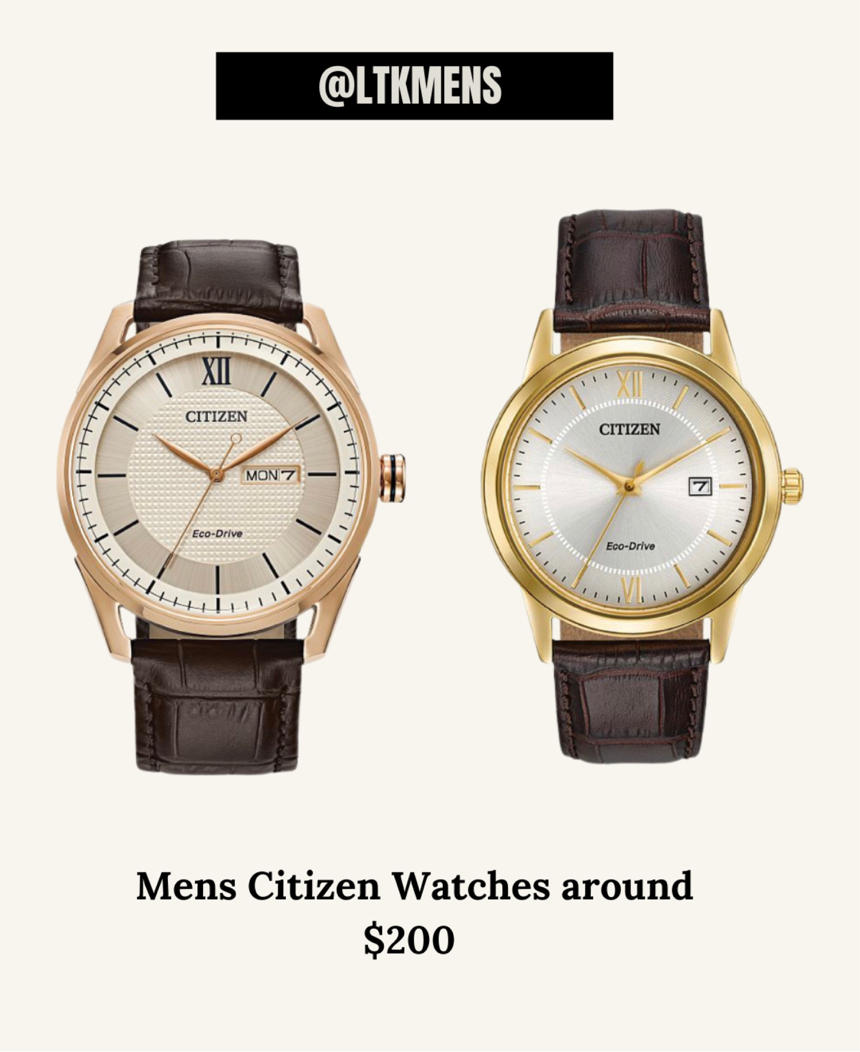 Check out these watches I found. They’re super versatile and can be dressed up or dress down! However you like it👌🏼 

Head to my profile to see more content for men’s outfit ideas. There are a lot of items from Amazon, Nordstrom etc. You’ll see men’s shoes, men’s shirts, men’s pants, men’s watches and men’s outfit ideas🔥🙌🏽😎👍🏼

Be sure to follow this page for future look👌🏼

 #LTKRefresh #LTKseasonal   

#LTKstyletip #LTKmens #LTKfit #LTKmens #LTKstyletip #LTKmens #LTKworkwear