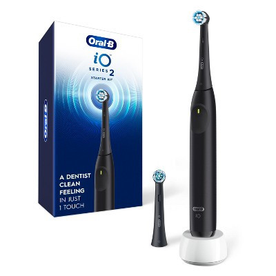 Oral-B iO Series 2 Electric Toothbrush Starter Kit - Night Black | Target