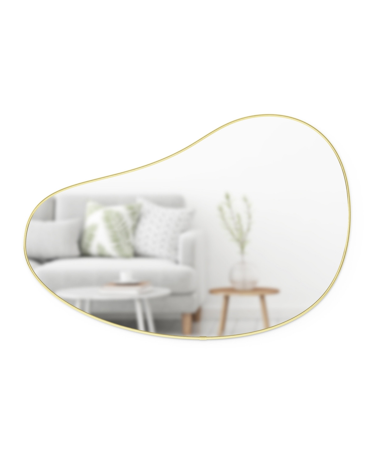 Umbra Hubba Pebble Mirror, 36.13" x 24 | Macys (US)