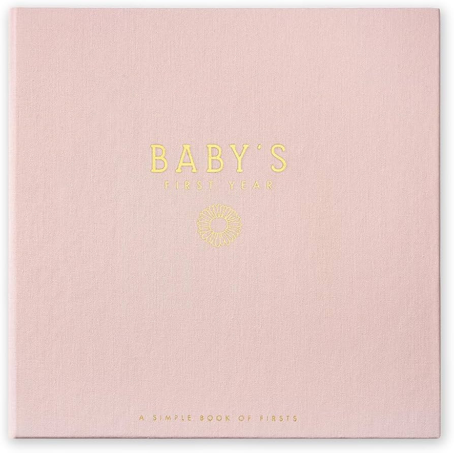 Lucy Darling Baby Memory Book, Luxury Baby First Year Book & Photo Album for Baby Boy/Girl, Keeps... | Amazon (US)