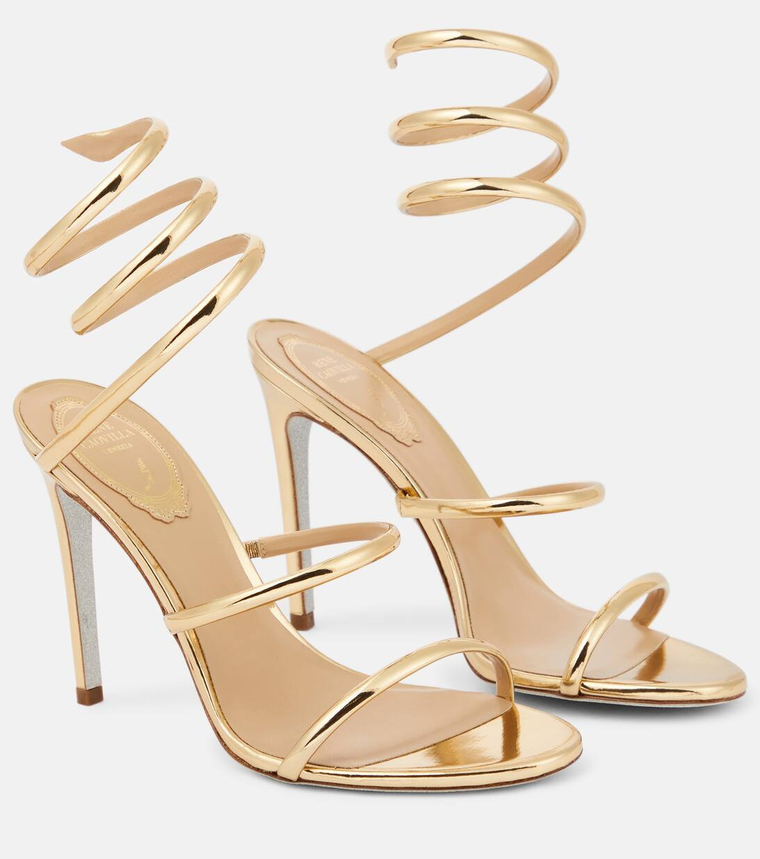 Sandali Cleo 105 in pelle | Mytheresa (INTL)