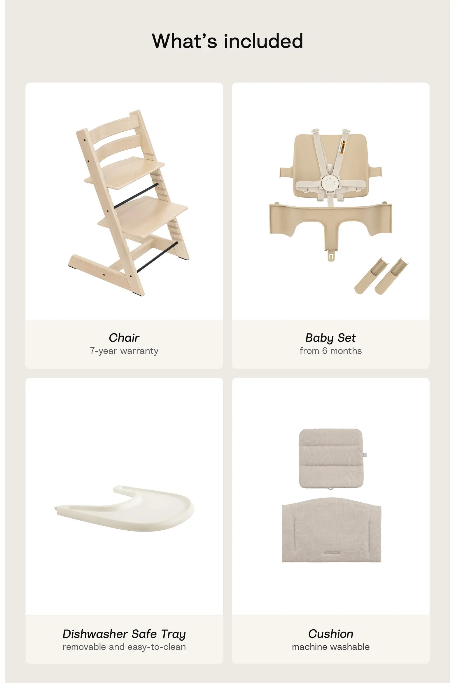 Stokke Tripp Trapp® Highchair², Cushion & Stokke® Tray | Nordstrom | Nordstrom