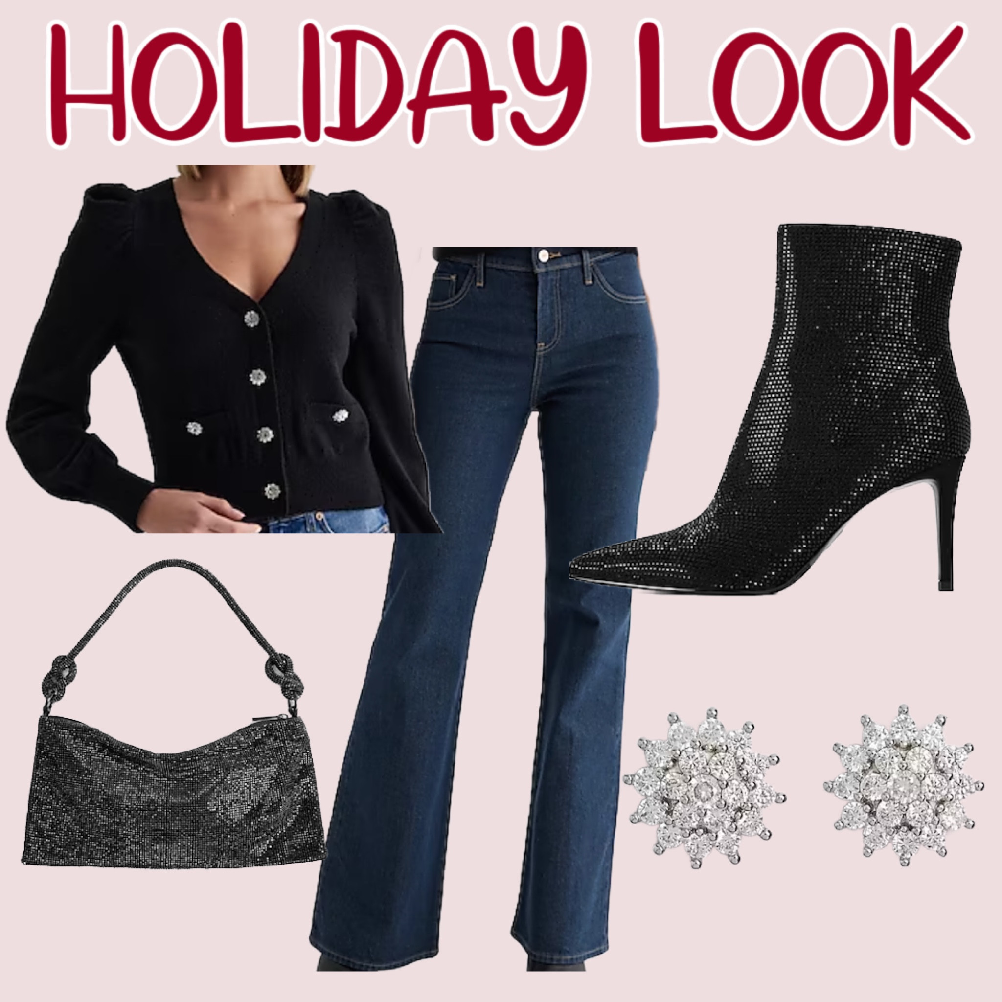 Here’s a cute holiday outfit if you are looking to sparkle✨ 

#LTKparties #LTKHoliday #LTKSeasonal