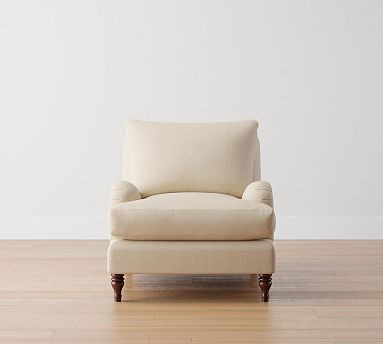 Carlisle English Arm Upholstered Armchair | Pottery Barn (US)