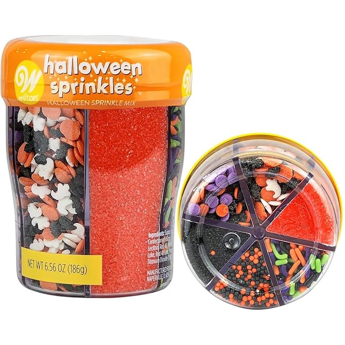 WILTON Halloween Sprinkles Mix 6 Cell, 6.56 oz | Amazon (US)
