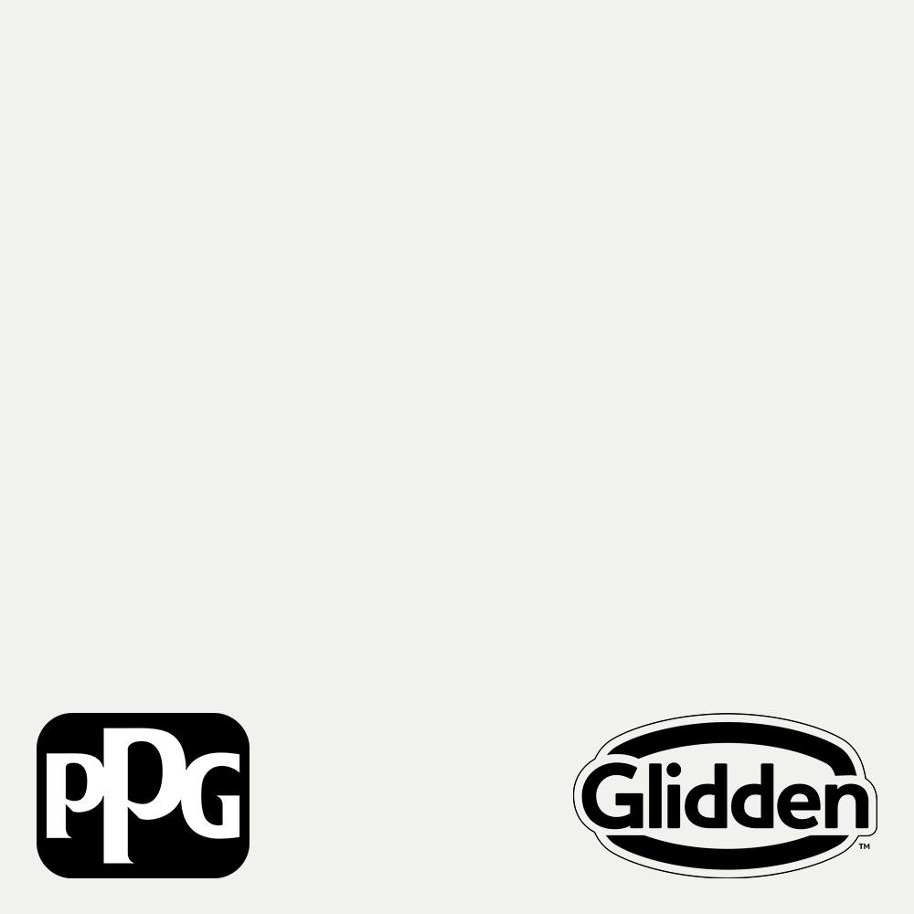 PPG TIMELESS 1 gal. #PPG1001-1 Delicate White Satin Interior One-Coat Paint with Primer-PPG1001-1... | The Home Depot