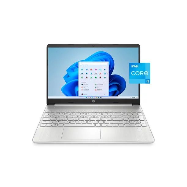 HP 15.6" FHD Laptop, Intel Core i3-1215U, 8GB RAM, 256GB SSD, Silver, Windows 11 Home, 15-dy5131w... | Walmart (US)