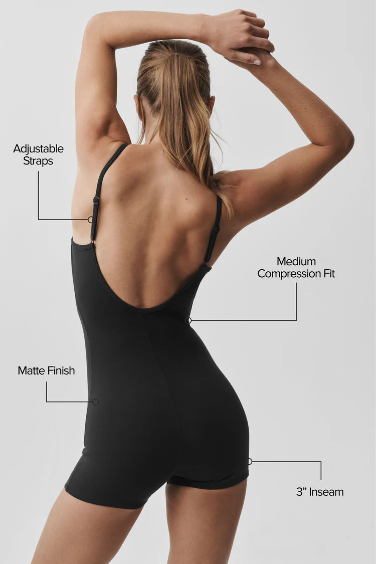 Airbrush One And Done Short Onesie | Alo Yoga