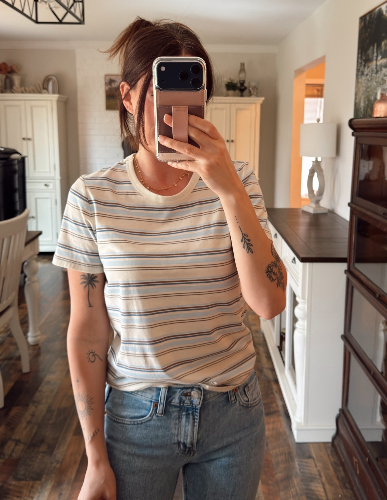 Cute stripe tee! Wearing the small 

#LTKootd