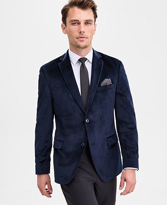 Men's Slim-Fit Velvet Sport Coat | Macy's