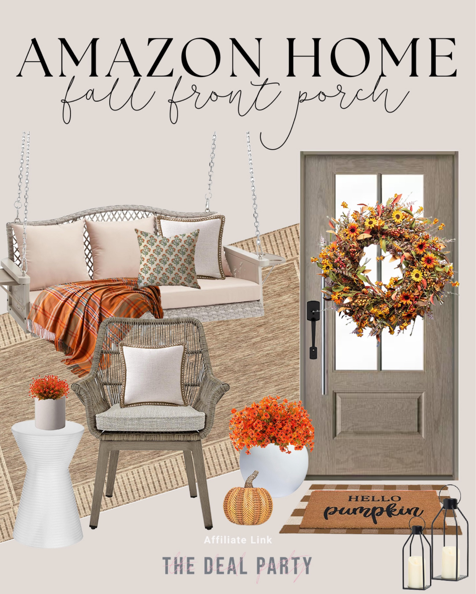 Amazon home. Amazon fall front porch. Fall home decor. Fall front porch setup  

#LTKSeasonal #LTKFindsUnder100 #LTKHome