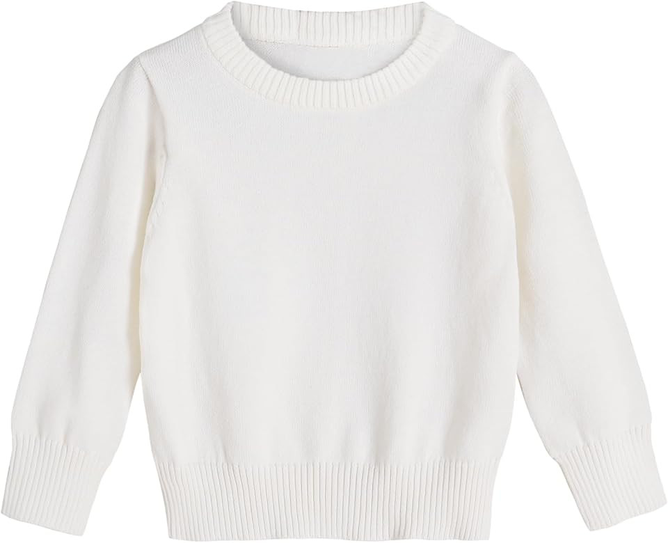 YOUNGER STAR Toddler Baby Girls Boys Knit Sweater Pullover Long Sleeve Sweatshirt Fall Winter Clo... | Amazon (US)