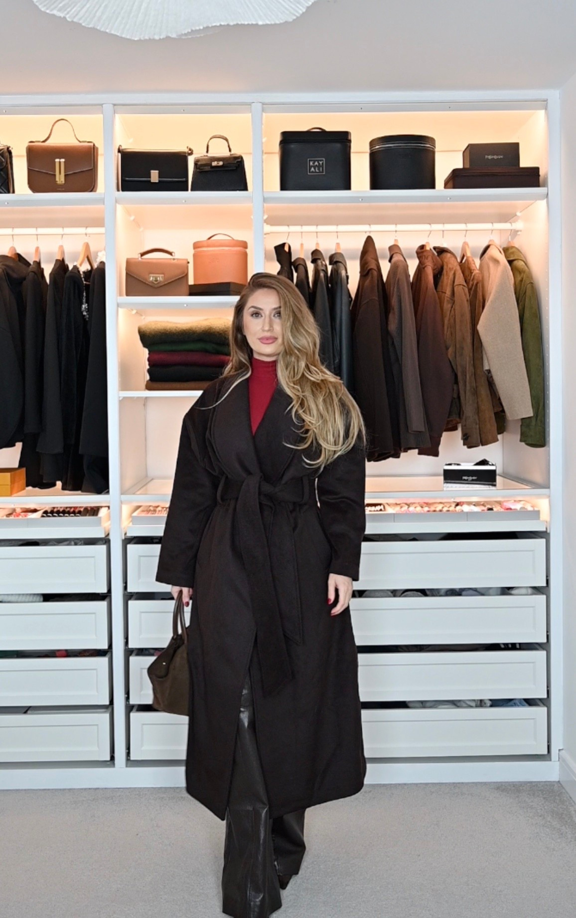 Autumn outfit with brown wool long coat

#LTKuk #LTKautumn #LTKeurope