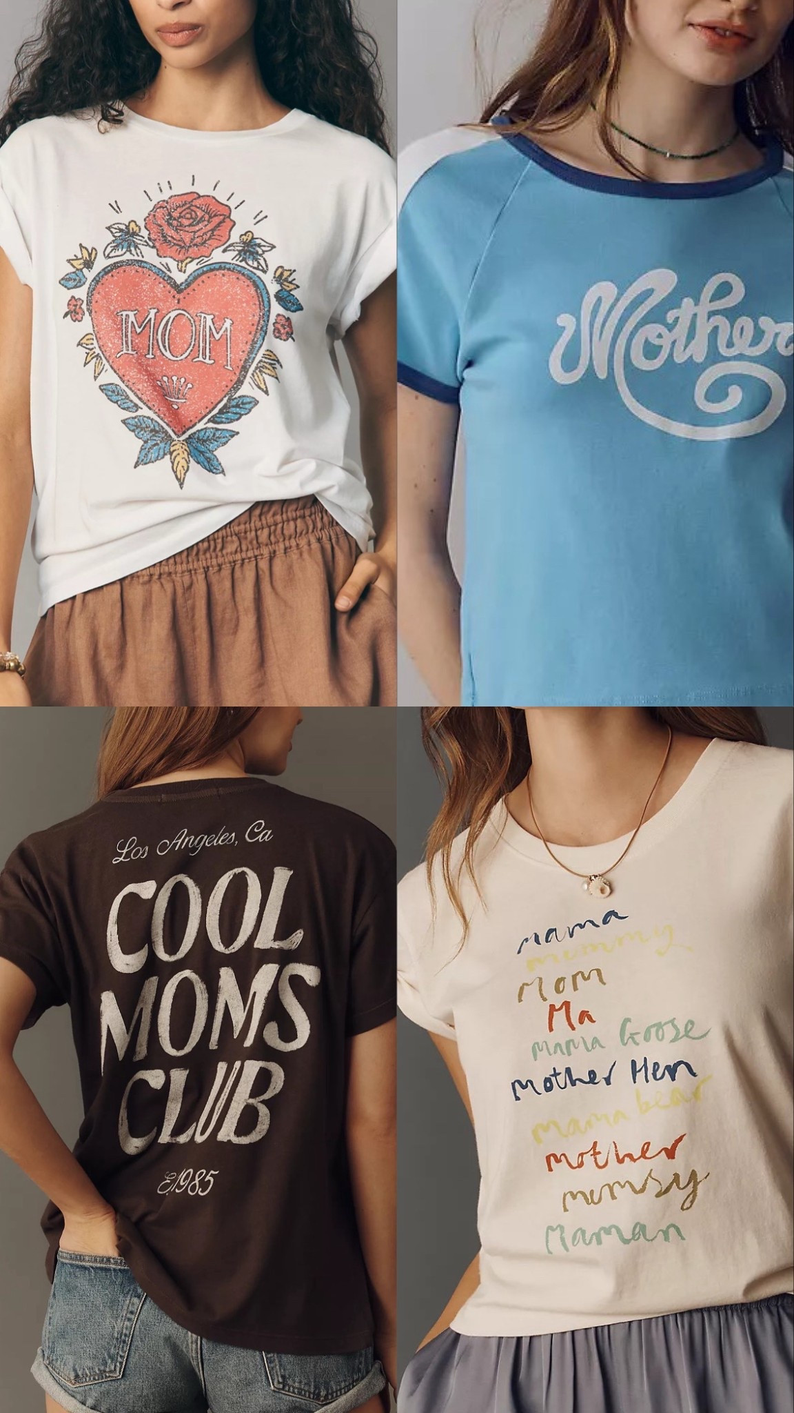 MOTHER’S DAY tees make such a cute treat for the mamas in your life! 💖💝💖