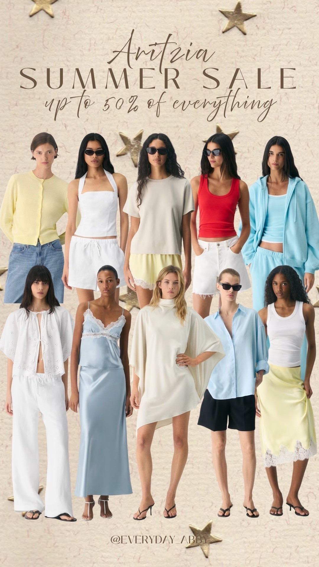 Up to 50% off almost everything at Aritzia! Stock up on all your favorites for summer while they are discounted 🛍️💗

#LTKgrwm #LTKootd