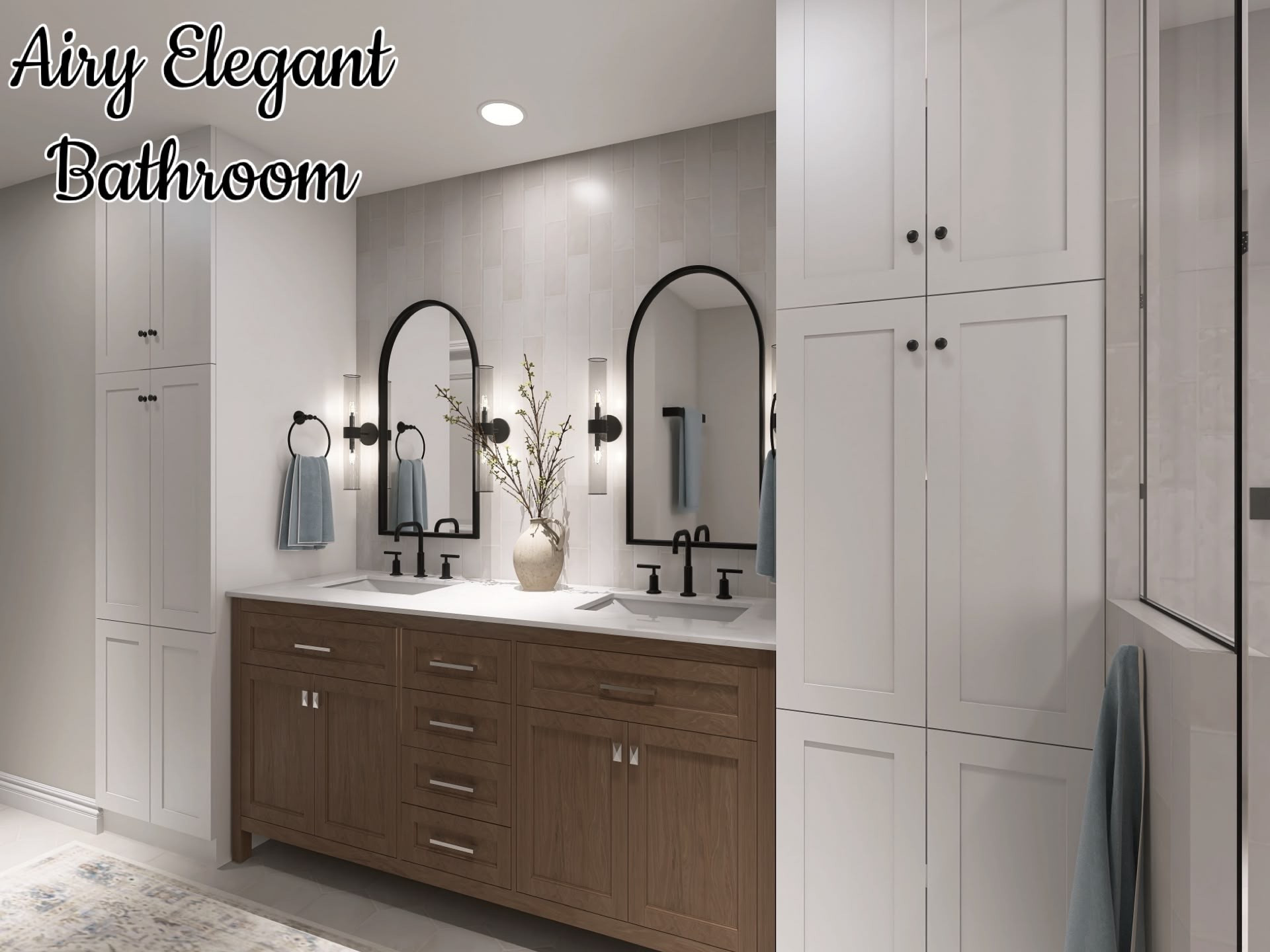 Designed by Olivia
Airy Elegant Bathroom

#LTKmomlife #LTKSeasonal #LTKHome