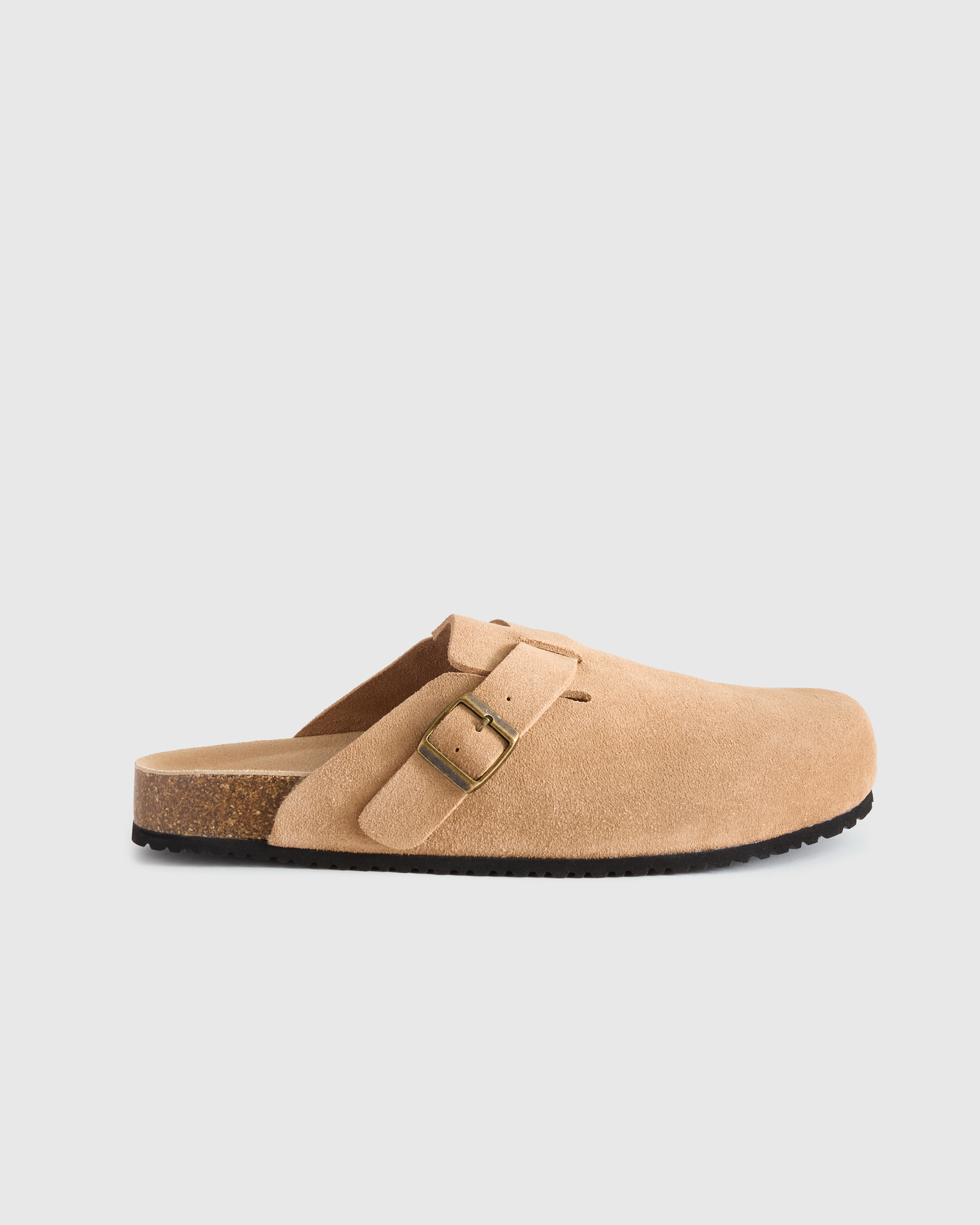 Quince | Men's Water Repellent Clog Mule in Dune Suede, Size 10, Leather | Quince