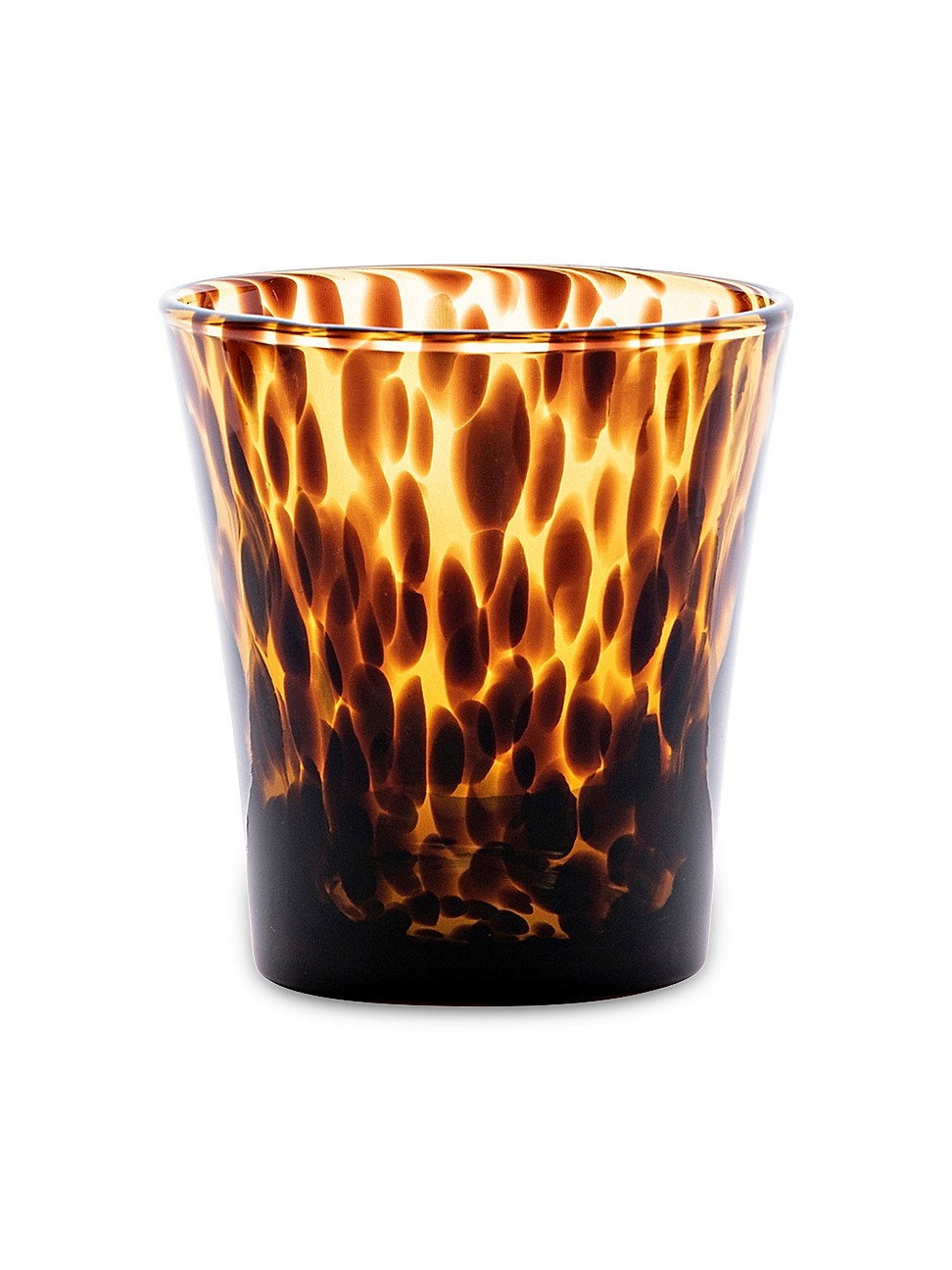 Tortoise Puro Small Tumbler Glass - Brown - Brown | Saks Fifth Avenue